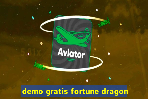 demo gratis fortune dragon